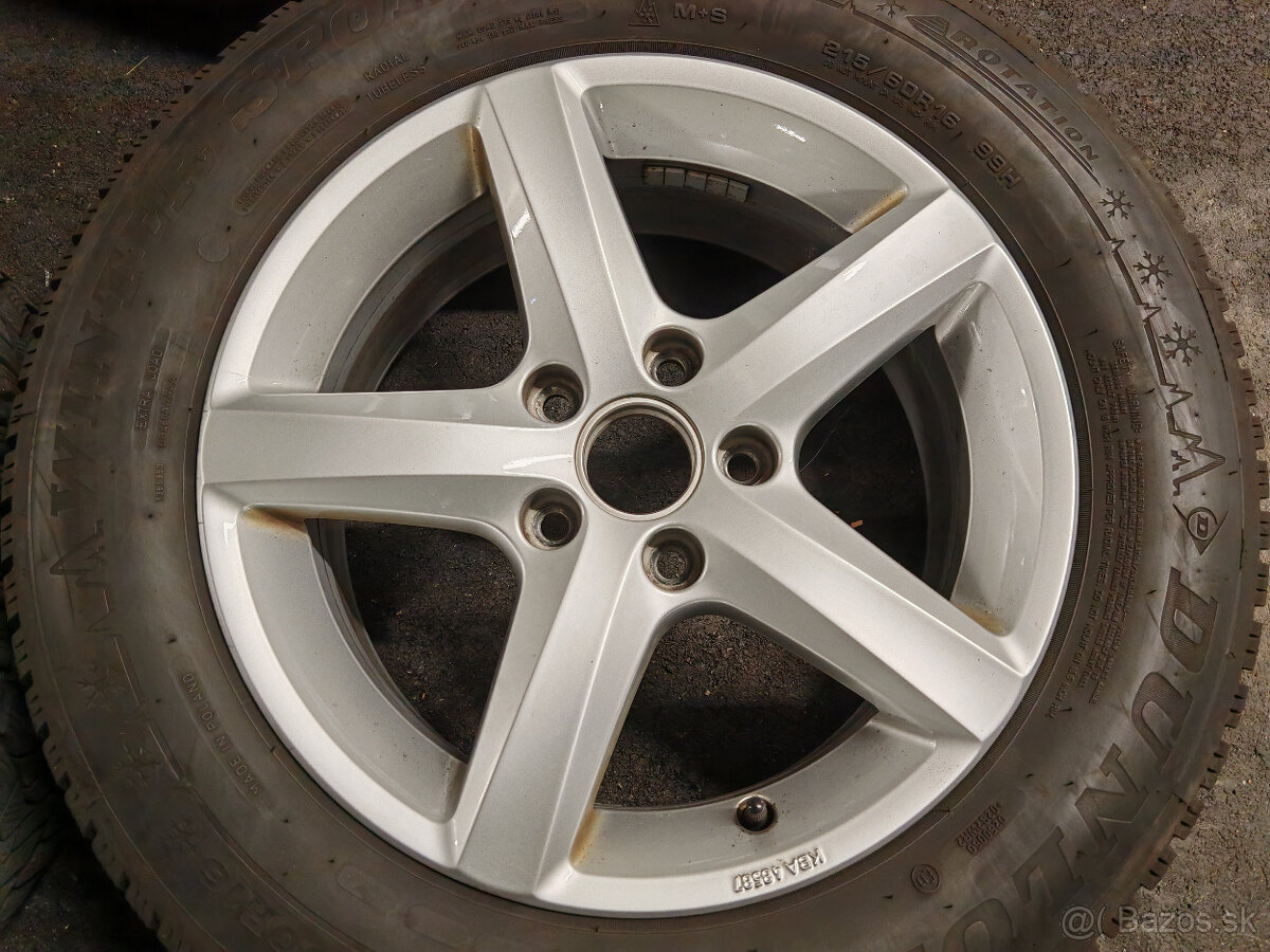 5x112 R16 6.5J ET42 Original VW Aspen - 3