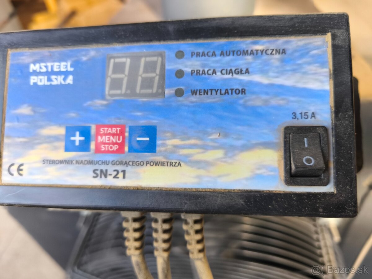 Teplovzdušné kachle octagon 35kW - 3