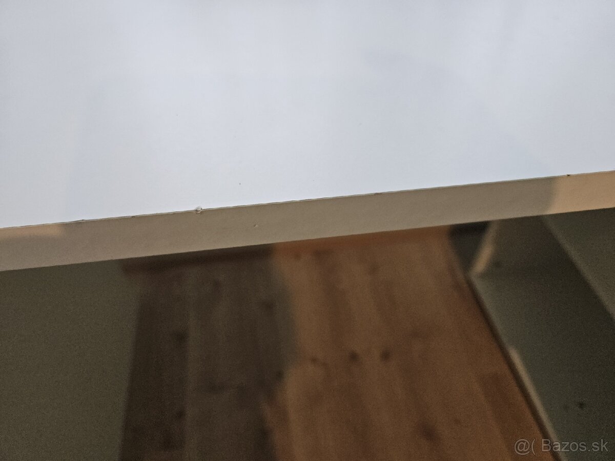 Biely rohový písací stôl - 3