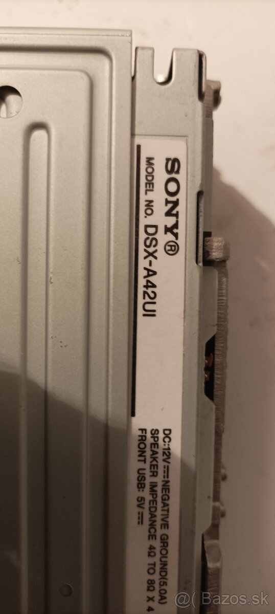 Autorádio Sony DSX-A42UI - 3
