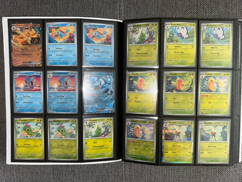 151 Pokémon 1-165 EX, Holo, Reverse Holo karty - 3