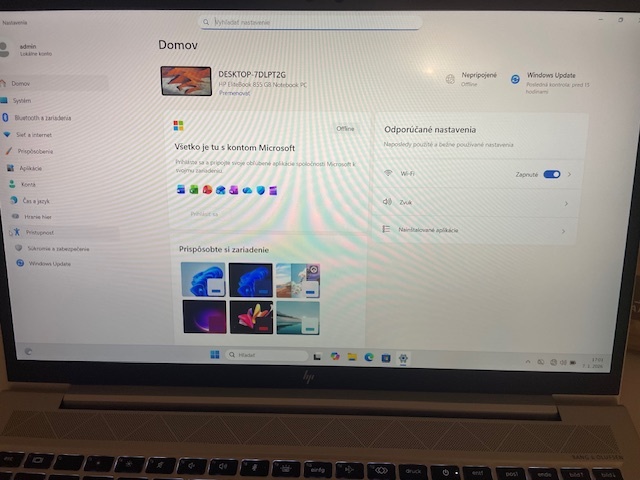 Paradný HP EliteBook 855 G8 i7 TOP STAV - 3