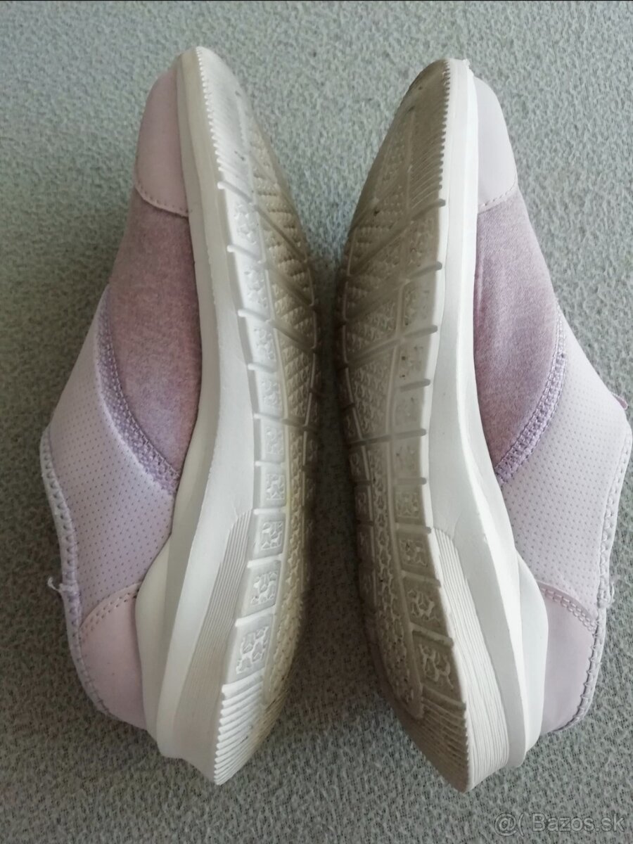 Dievčenská letná plátená obuv, sandále. - 3