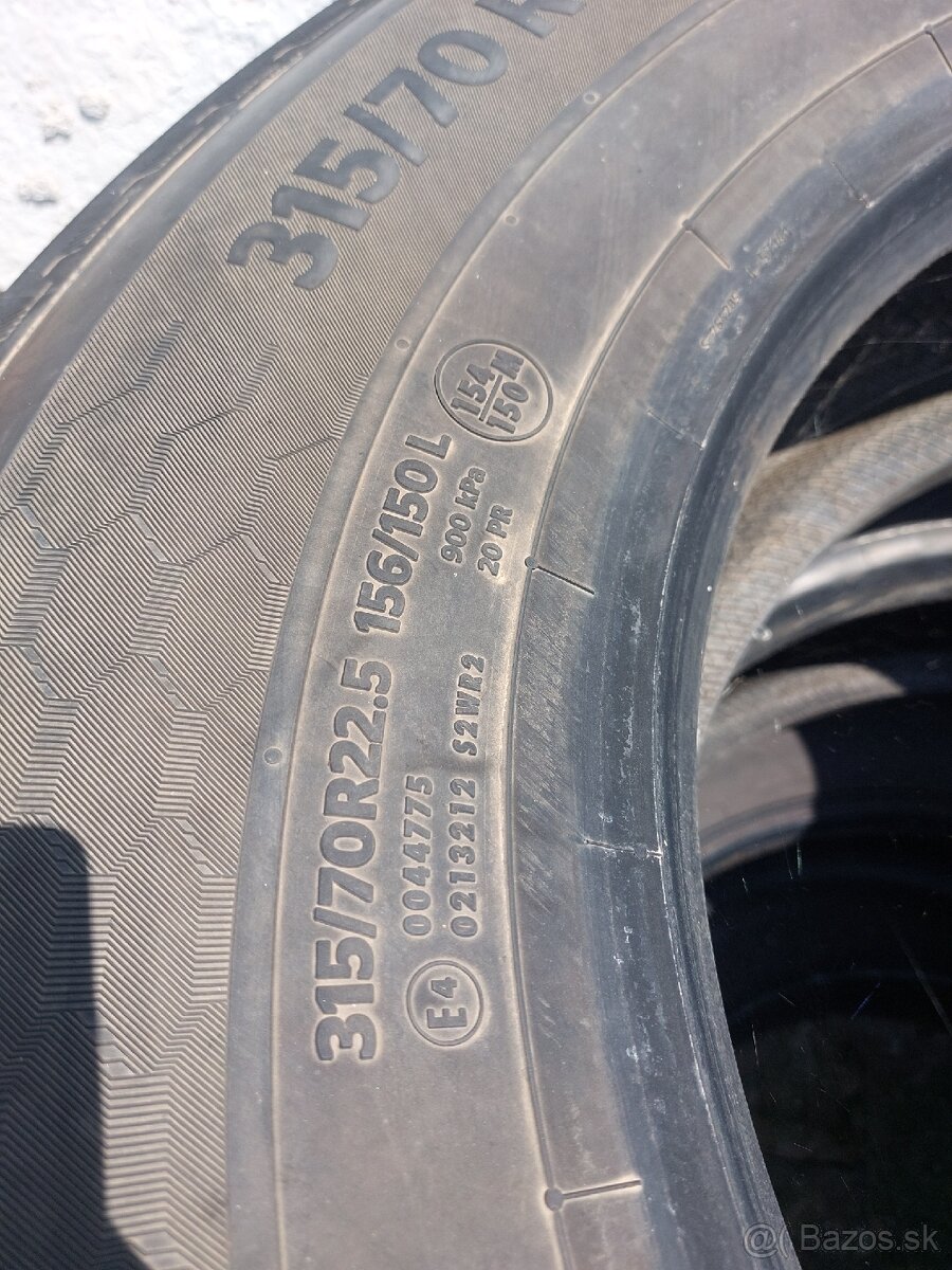 Vodiace pneumatiky 315/70 r22.5 - 3