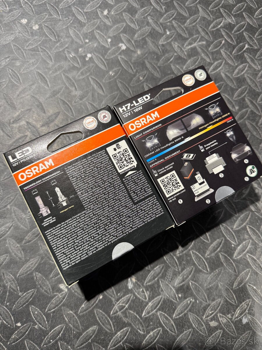 Osram Led H7+H15 - 3