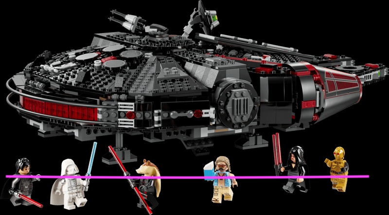 Predám Lego Star Wars 75389 Dark Falcon - 3