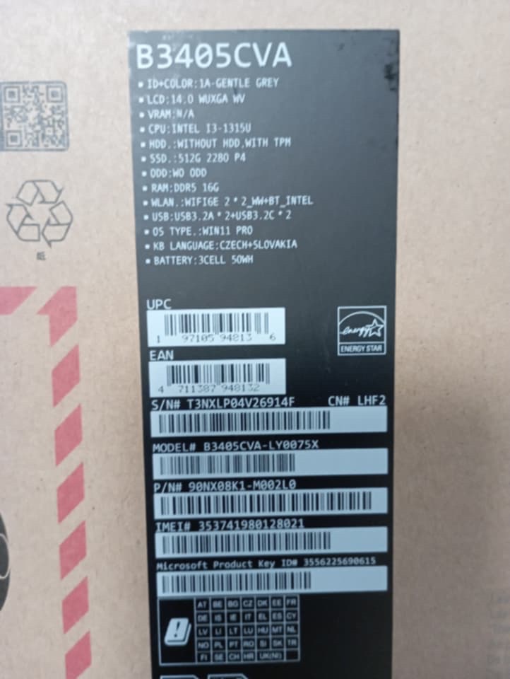 Asus Expertbook - 3