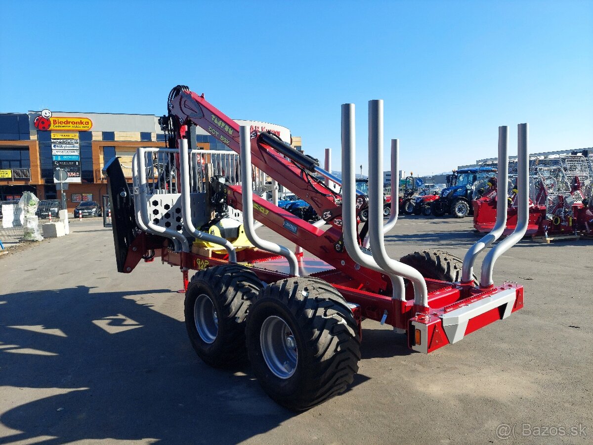 Vyvážecí vlek, vyvažečka, Tajfun GAP 140 + DOT 50 K 7,2 m - 3