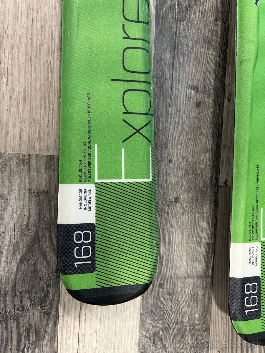 Zjazdové lyže ELAN a prilba - 3