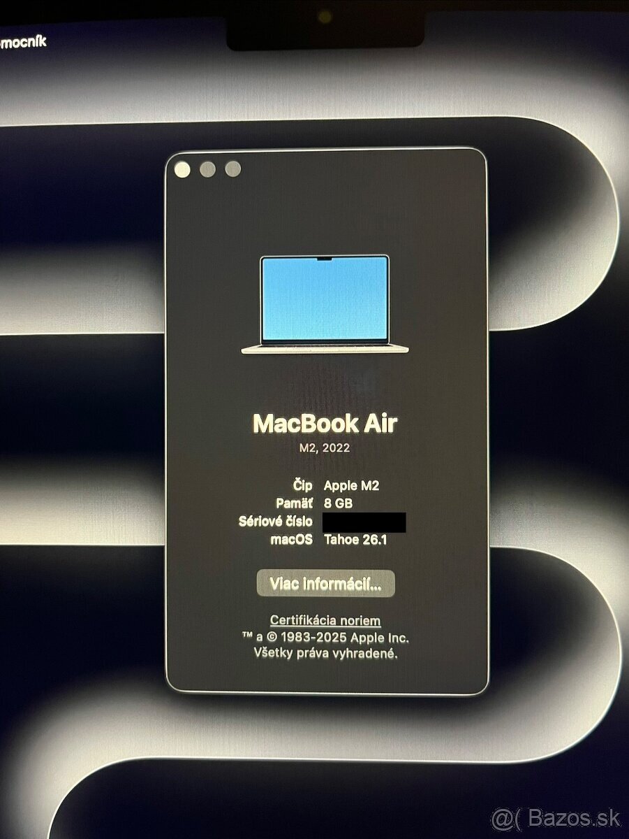 Apple MacBook Air 13" M2 (2022) – 8 GB RAM / 512 GB SSD - 3