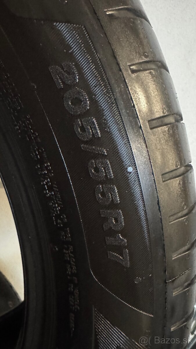 Predám letné pneu 205/55/R17 - 3
