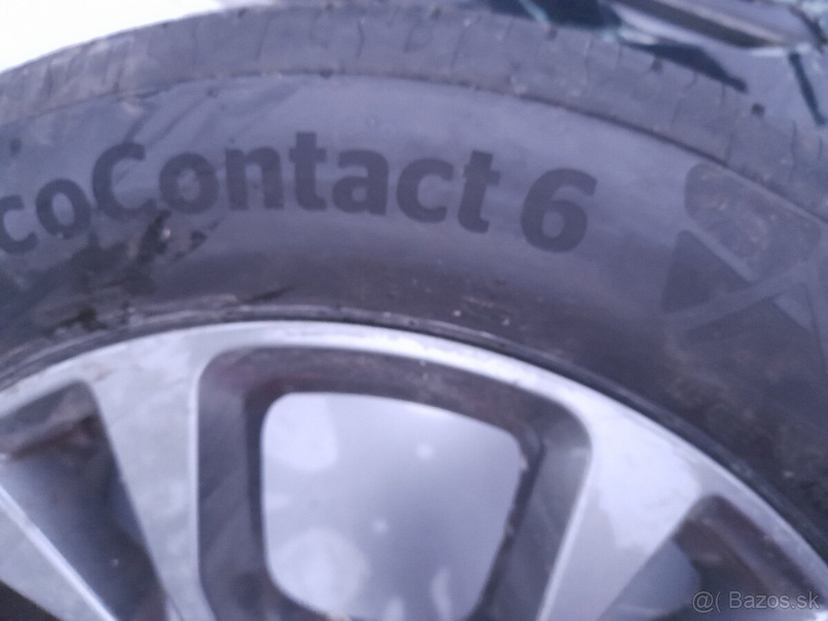 Hlinikový disk 1 ks Ford kuga r 18 obuta 225x60 - 3