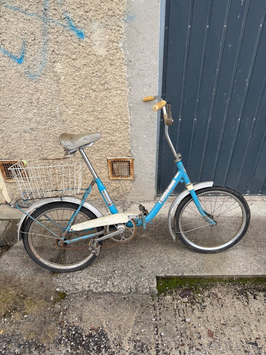 Retro skladací bicykel - 3