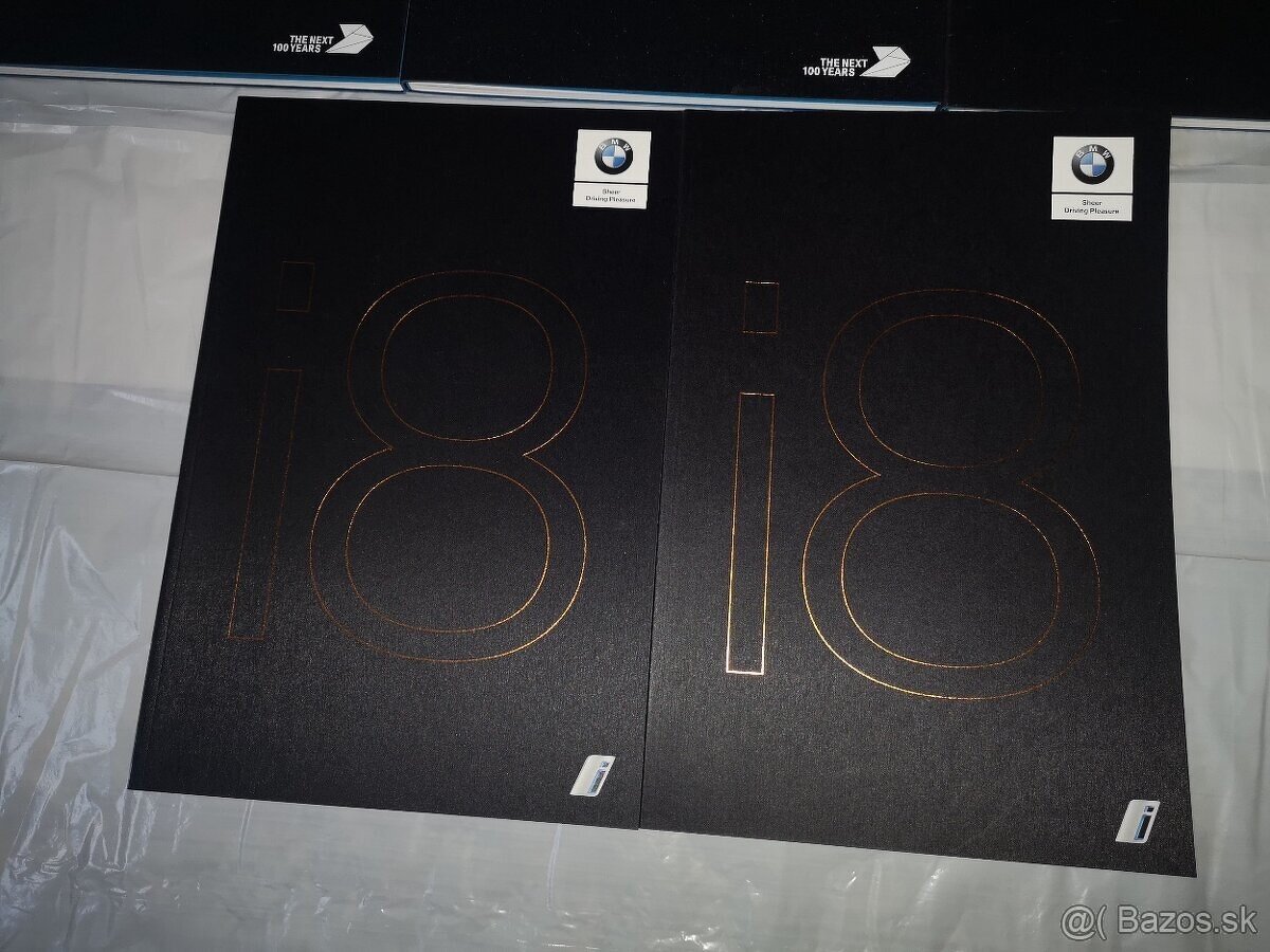 💙⚡Predám Katalógy BMW i8 i12 Coupe 🏁✨ - 3