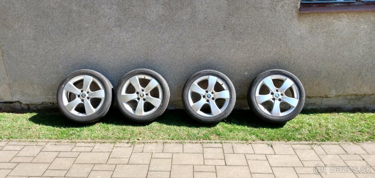 Originál disky na škodu 17" - 3