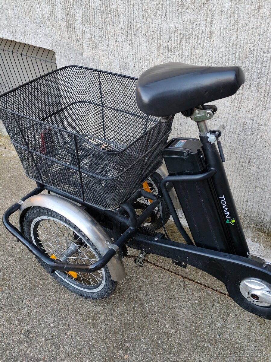 Elektrický trojkolesový bicykel - 3