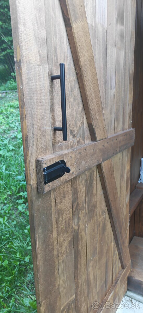 Drevená latrína, suché wc - 3