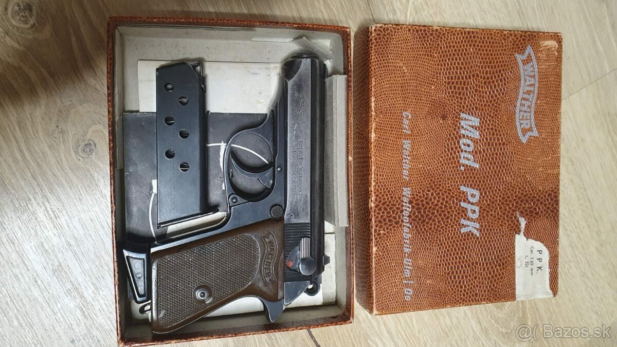 Predám walther PPK cal. 7,65 - 3