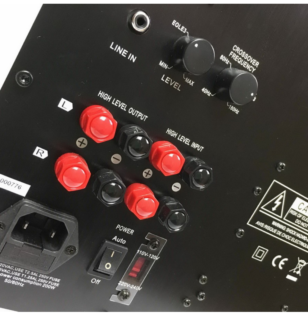 Cabasse Eole 3, Pack 5.1, WS Noir Brillant - 3