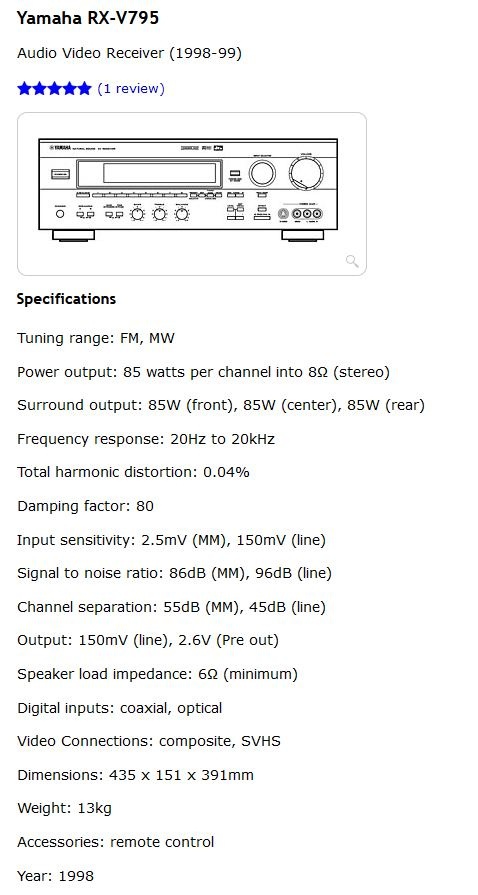-- Predám receiver Yamaha --- - 3