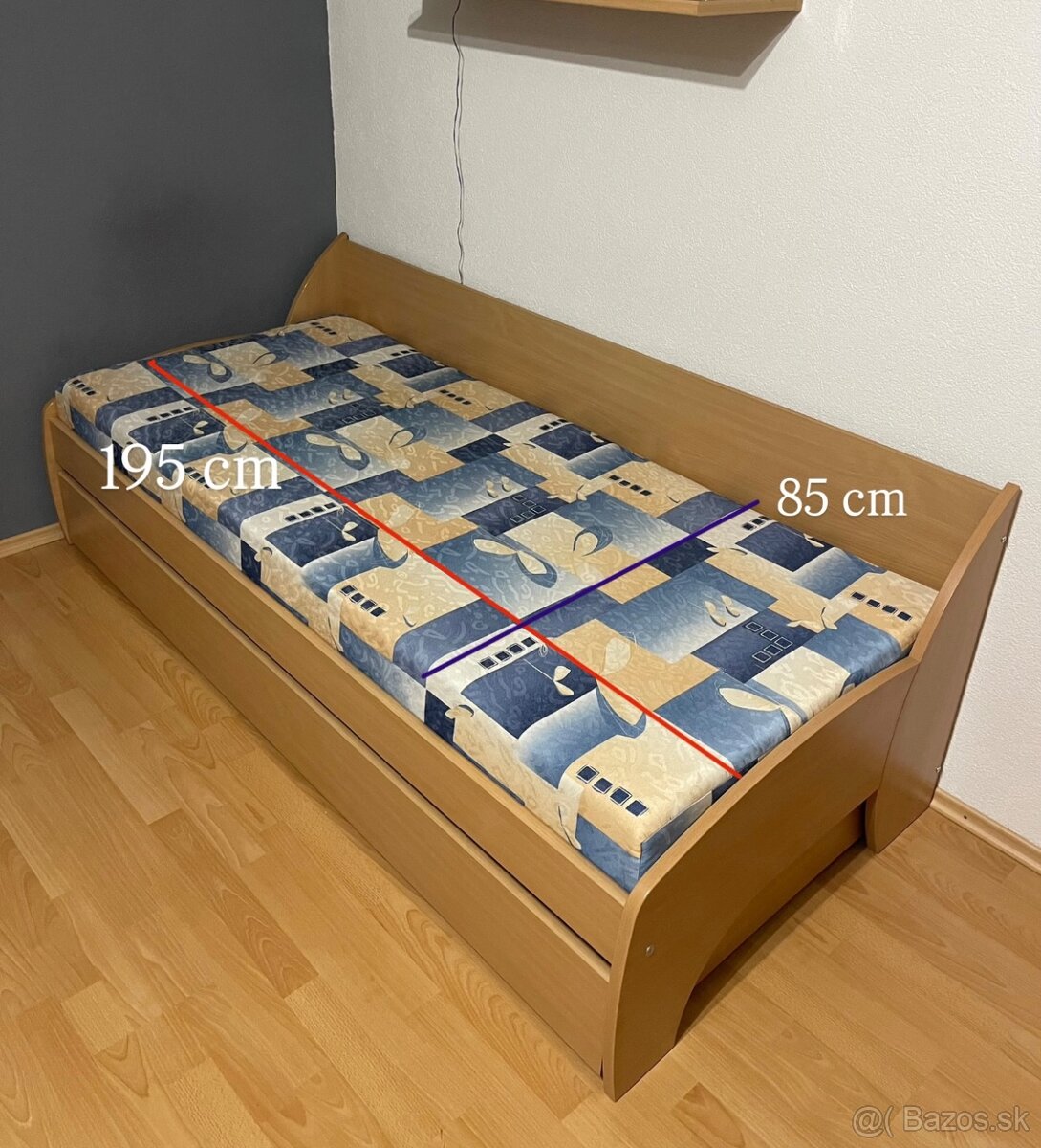 Posteľ s úložným priestorom - 3