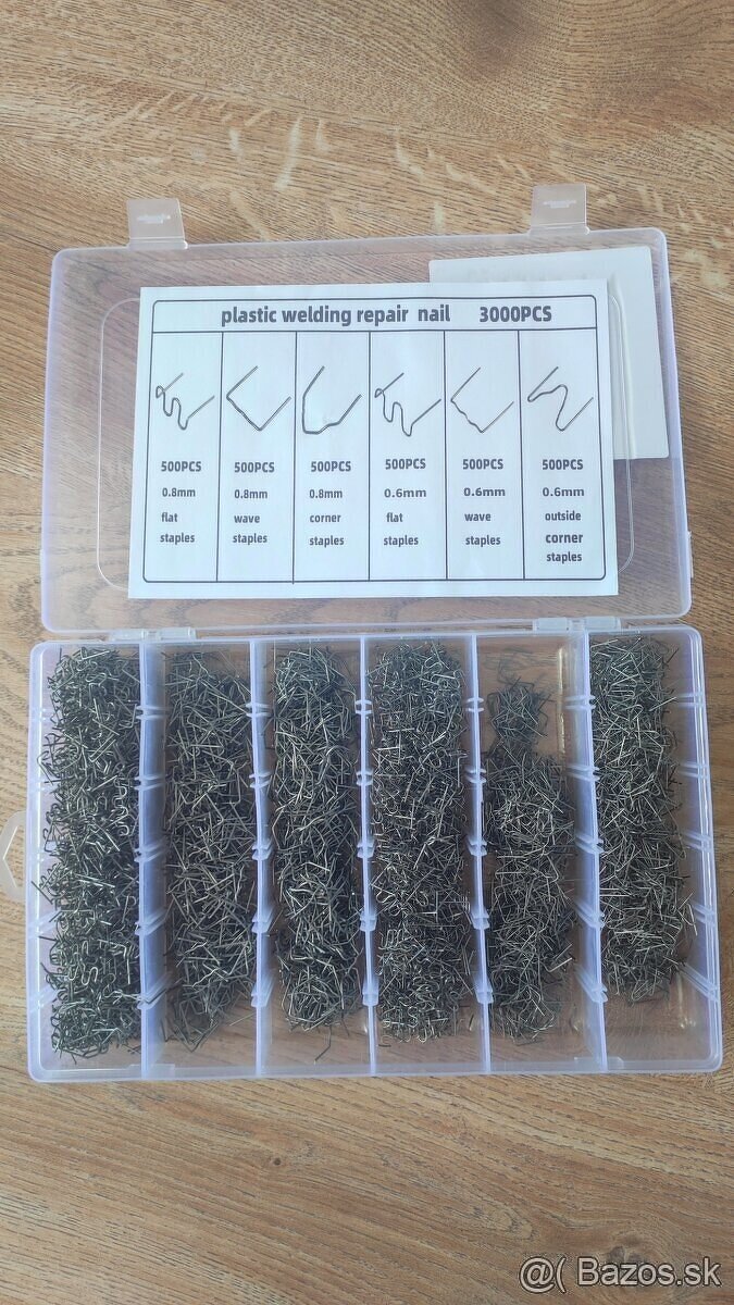 Zváračka plastov , náhradné spony - 3