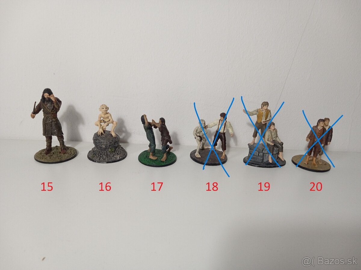 figúrky Pán Prsteňov - 3