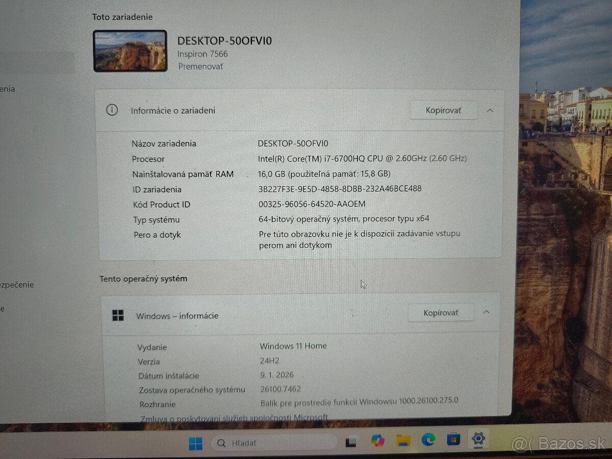 DELL Inspiron 7566 - 3