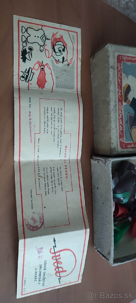 Retro skladanka Ferda - 3