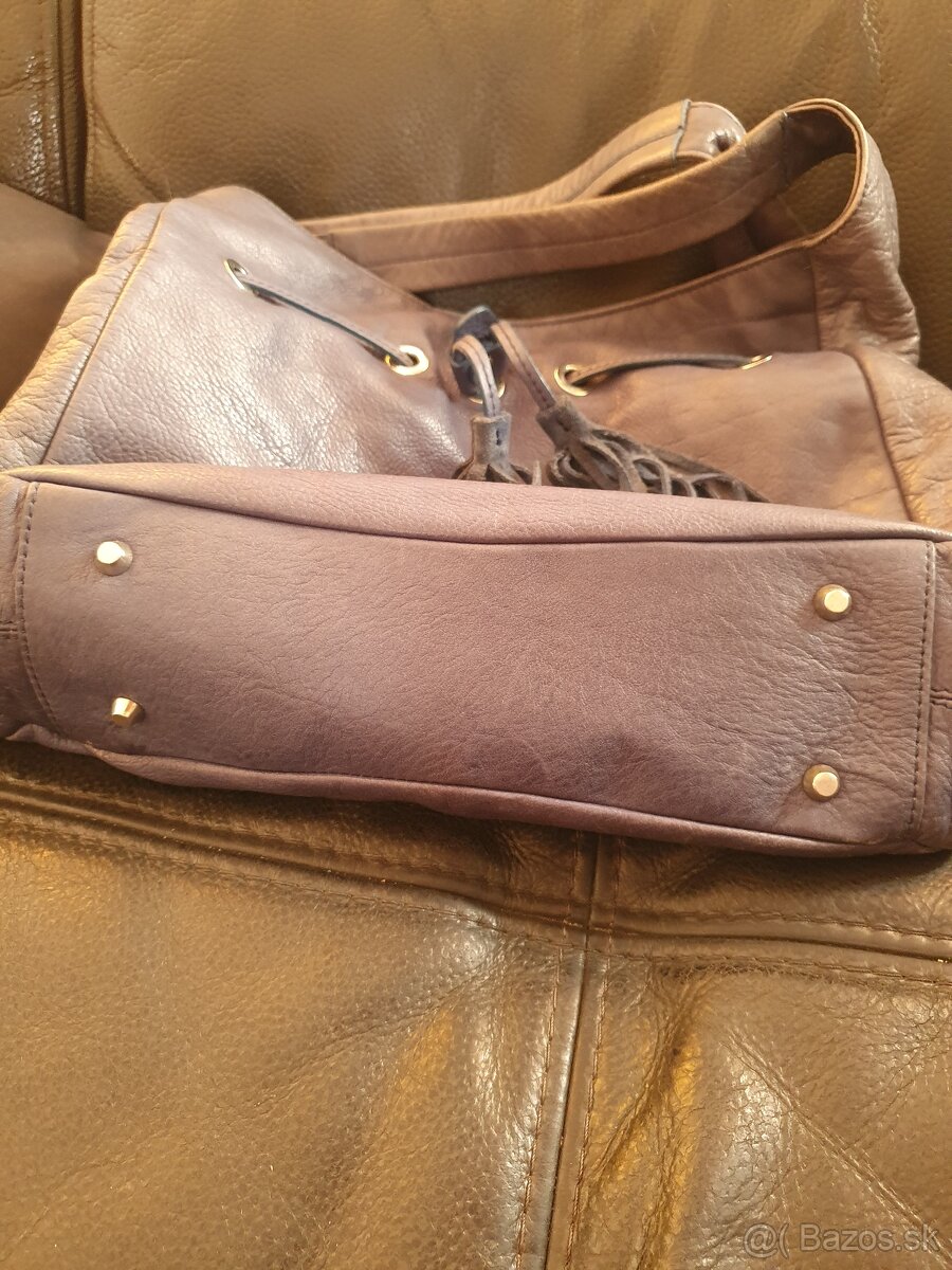 Talianska kožená kabelka - 3