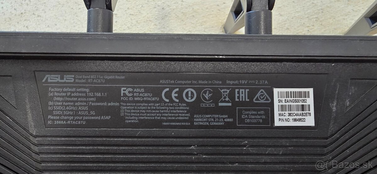 Asus RT-AC87U AC2400 - 3