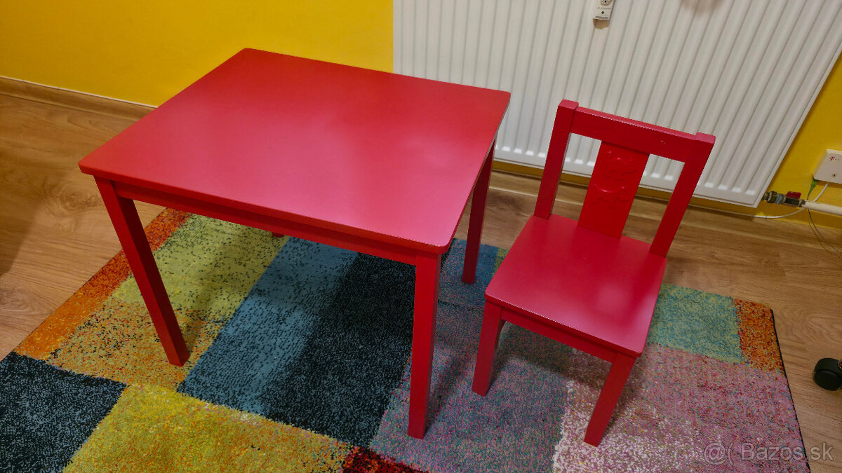 IKEA Kritter drevený set - 3