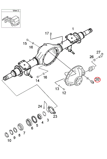 Spínač brzdový Avia A60/75 - 3