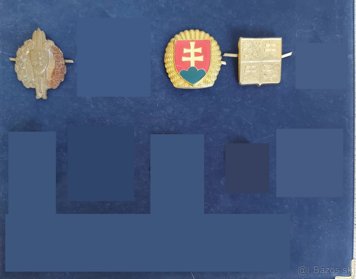 Zbierka vojenských odznakov + dekréty DOPLNENÉ a UPRAVENÉ CE - 3
