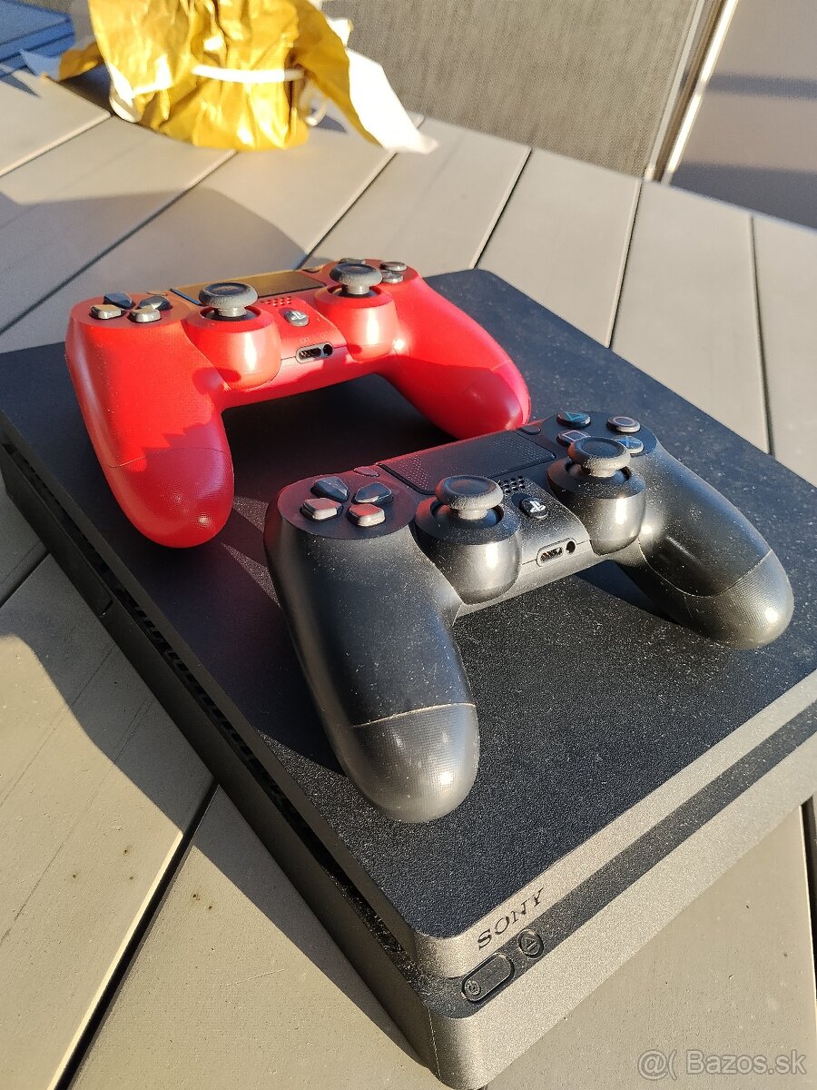 Predávam PS4 slim v dobrom stave. - 3