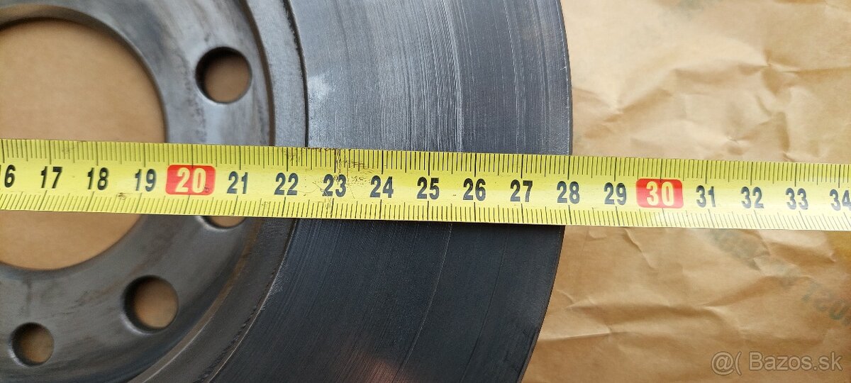 Opel zafira B predné brzdové kotúče zn.TRW - 3