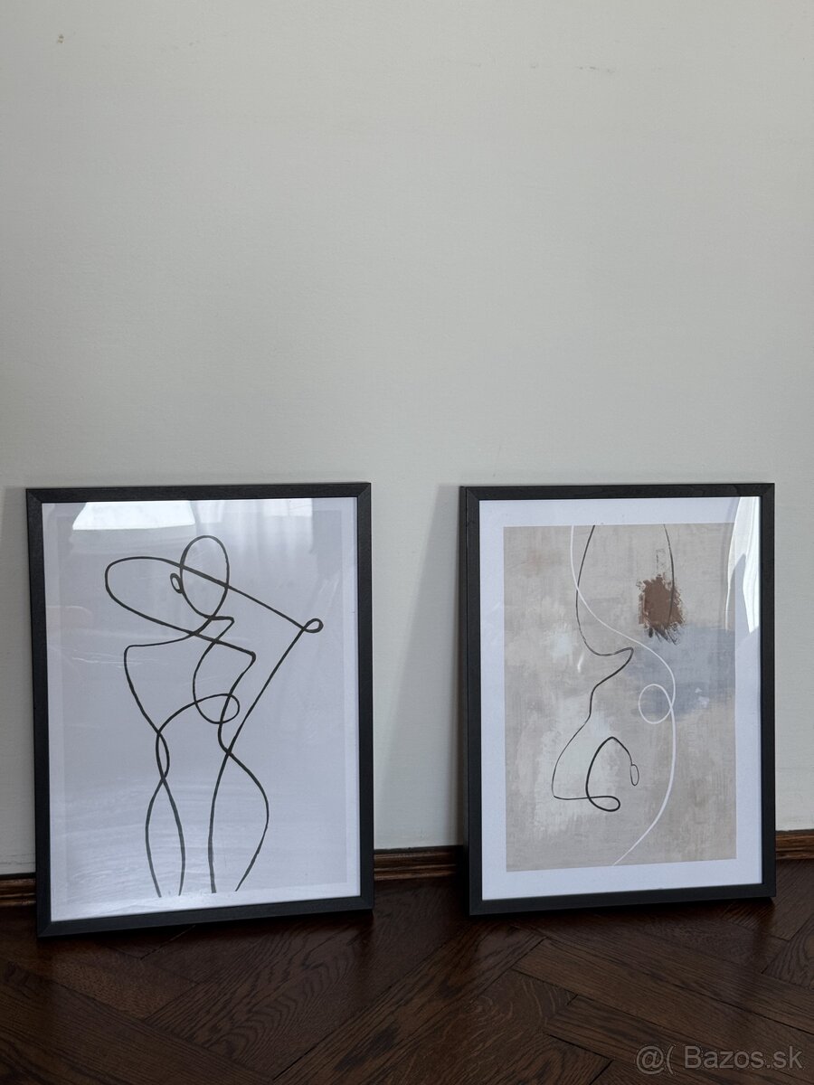 Sada 4 rámov a posterov Desenio - 3