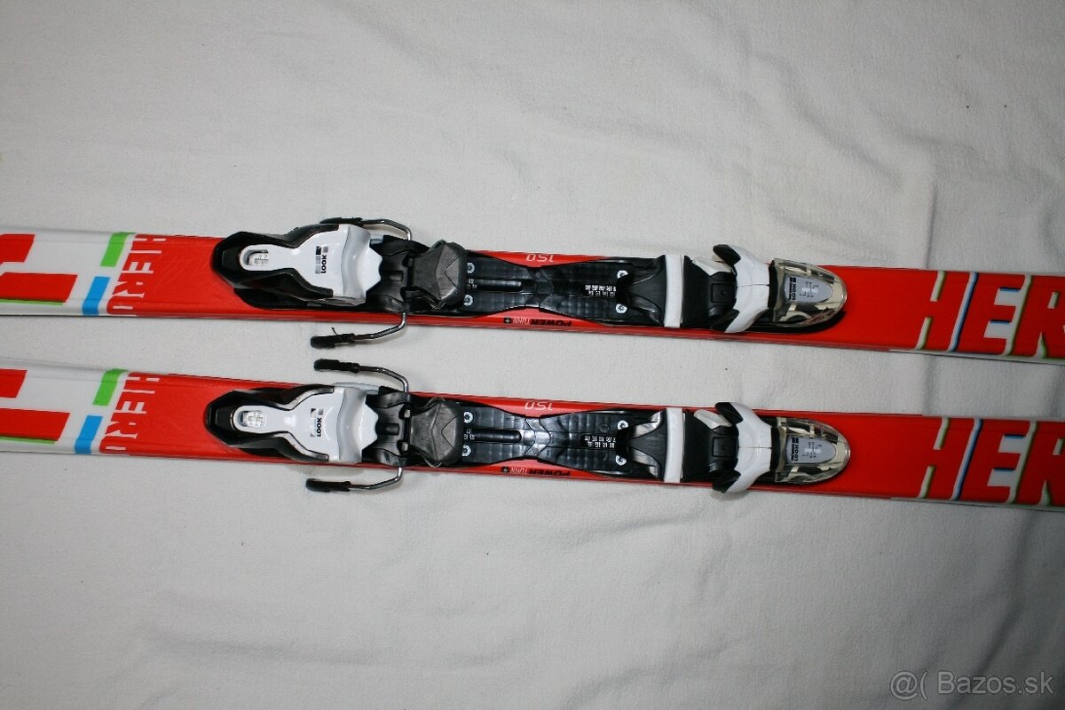 lyže Rossignol Hero 150 cm , lyžiarky Atomic - 3