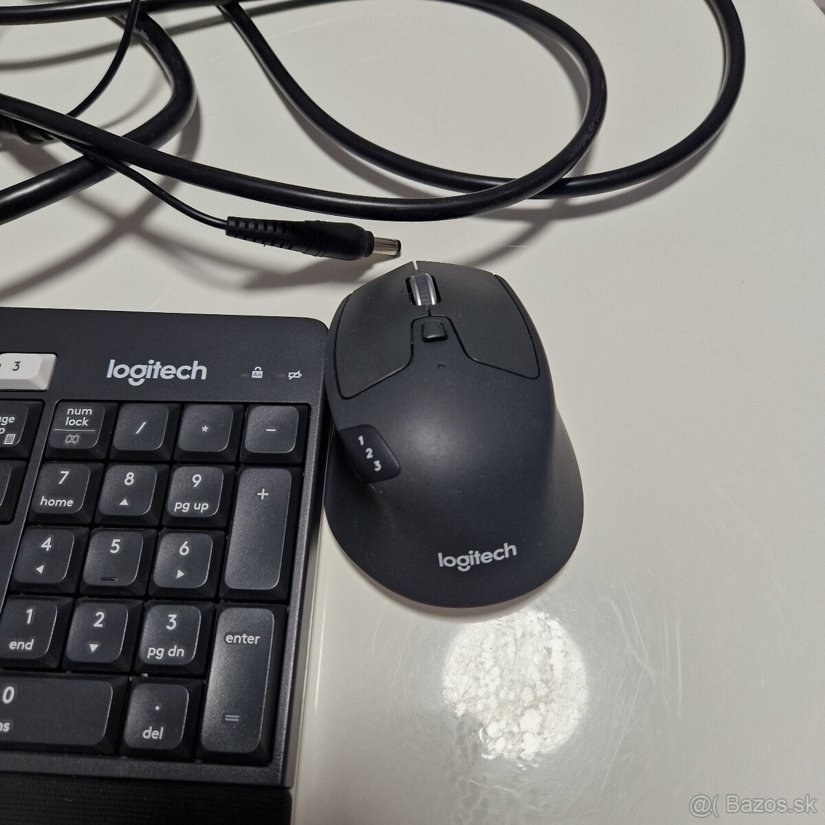 HP monitor ,klávesnica logitech - 3