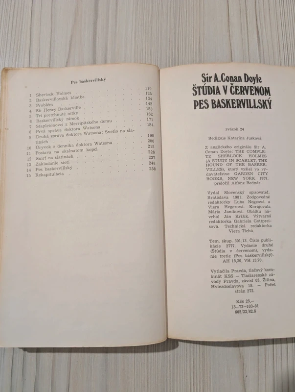Sherlock Holmes - Štúdia v červenom / Pes baskervillský - Ar - 3