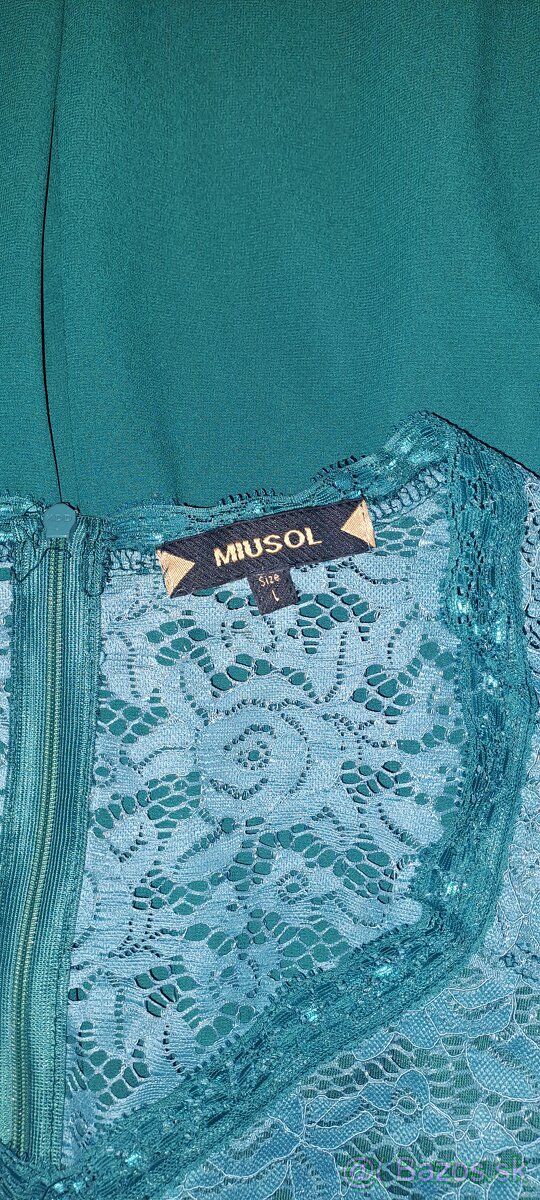 Pekne dlhe saty vel.M - 3