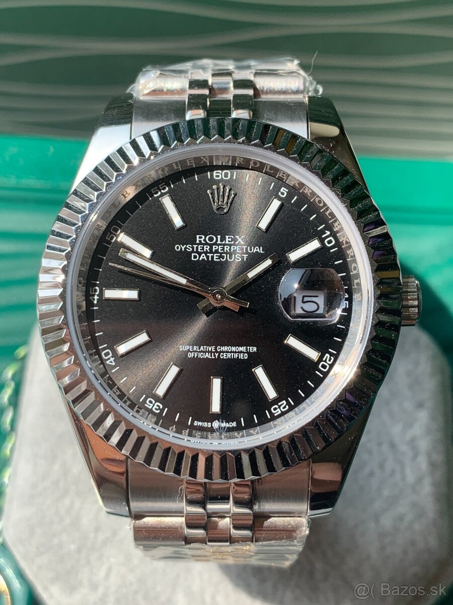 Rolex Datejust Čierne, Nové, 40mm - 3