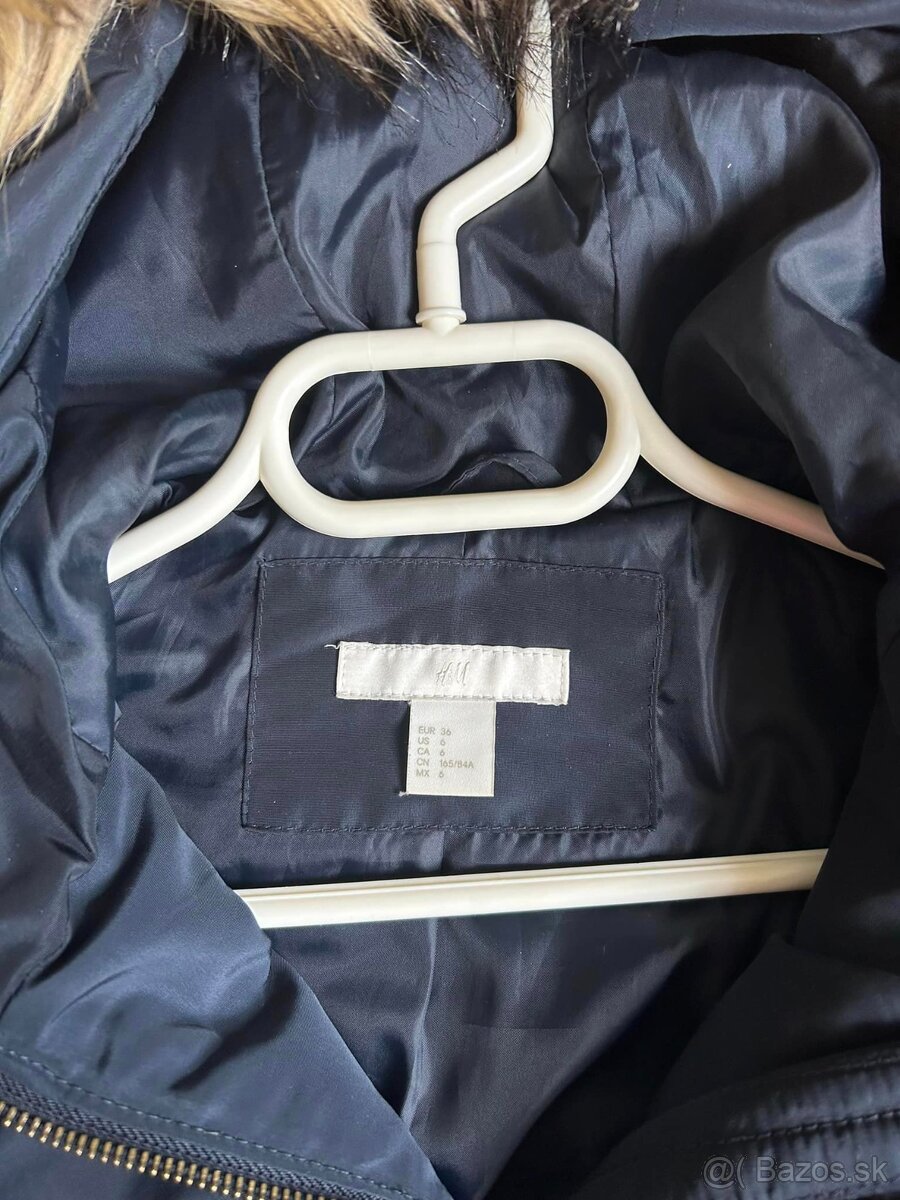 Dámska modrá bunda - 3