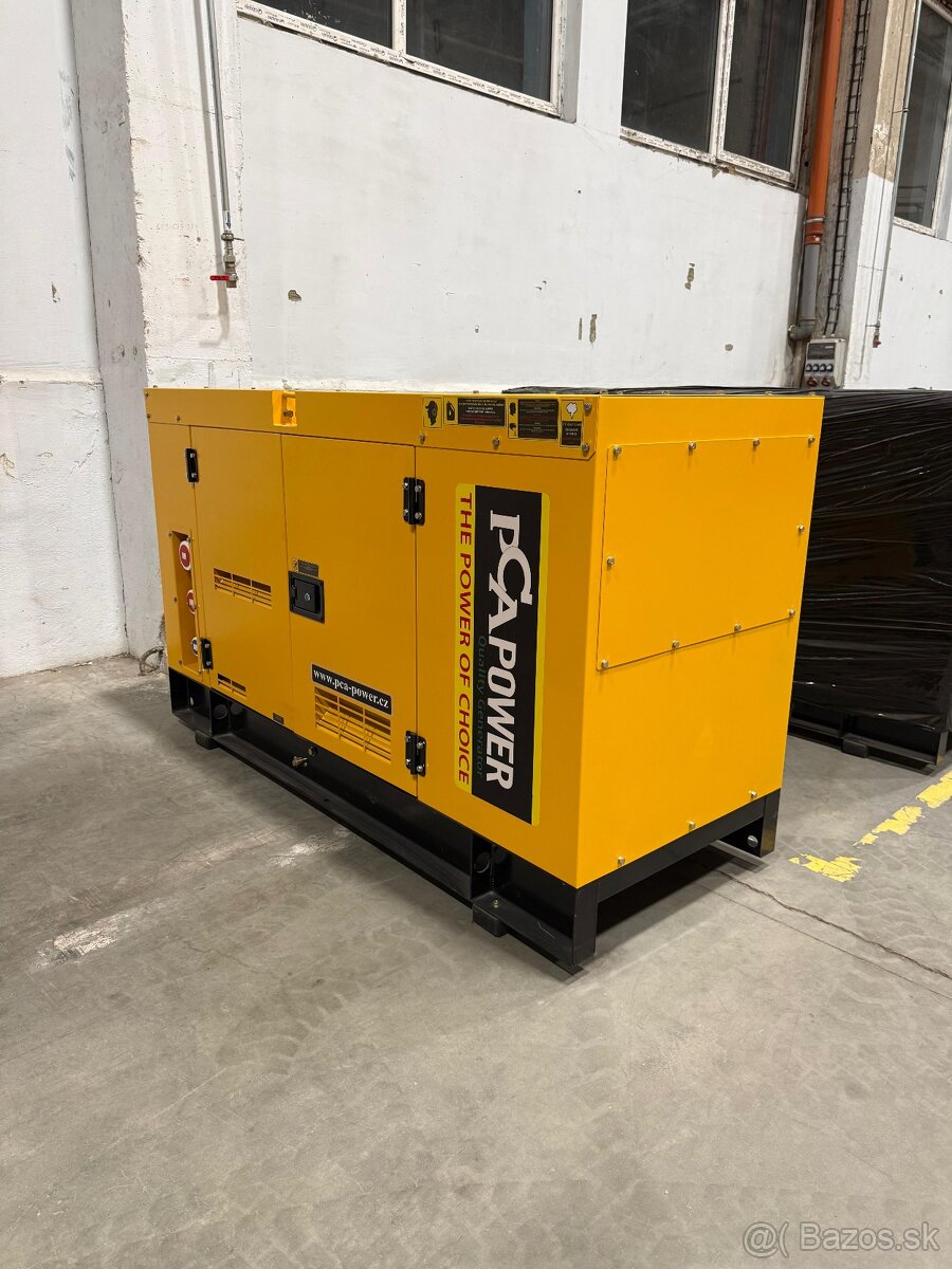 Naftová elektrocentrála PCA POWER 35 kVA s ATS. - 3