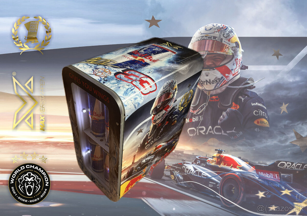 MAX VERSTAPPEN Mini Chladnička - 3