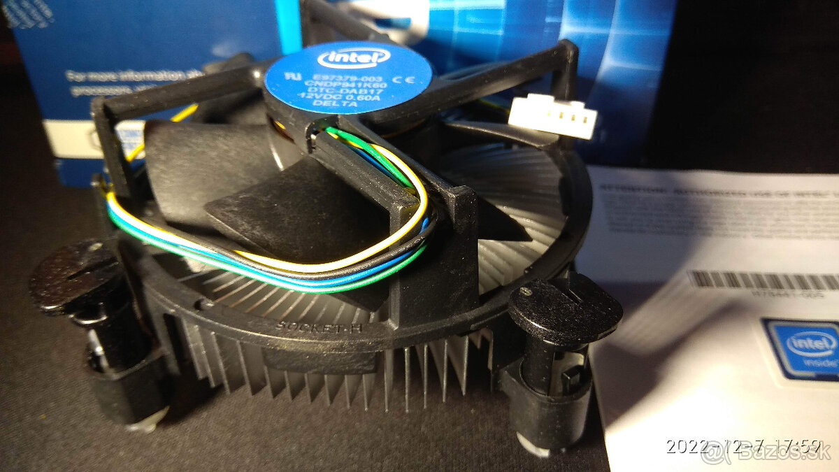 cooler cpu intel; ventilator - 3