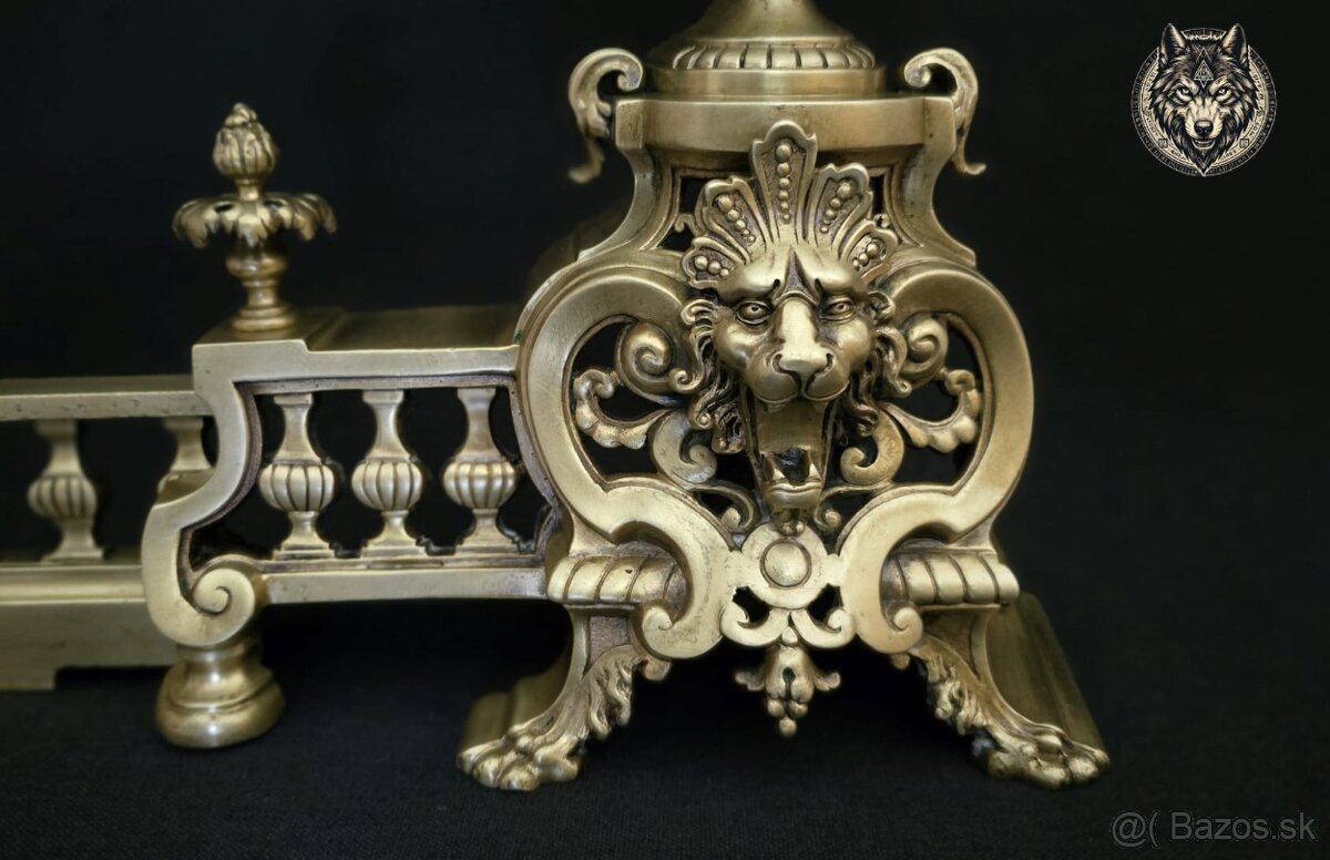 Monumentálna krbová zábrana – 19. storočie - 3