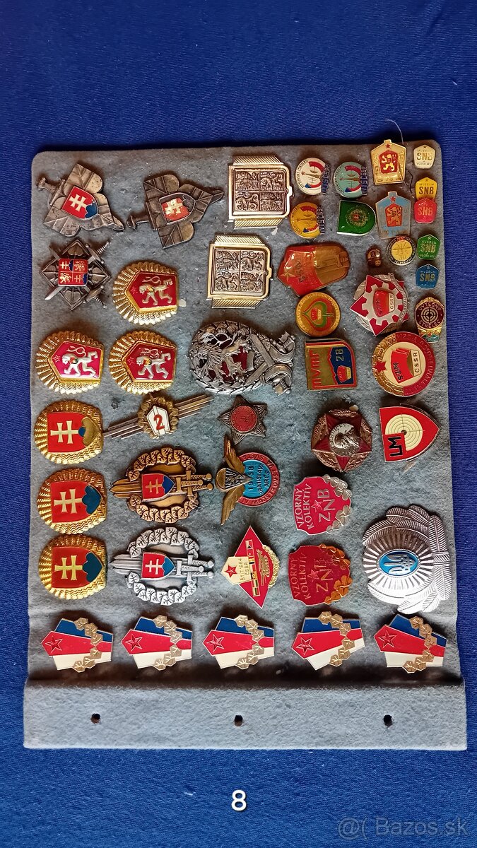 Vyznamenania, odznaky, medaile 10 fotiek - 3