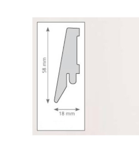 MDF soklová lišta - 3