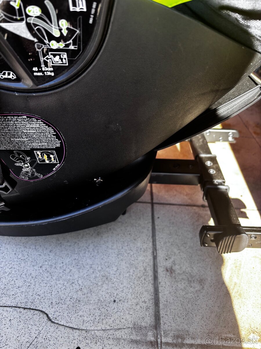 Autosedačka s isofixom - vajíčko - 3